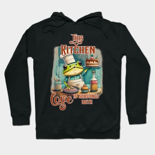 kitchen frog chef Hoodie